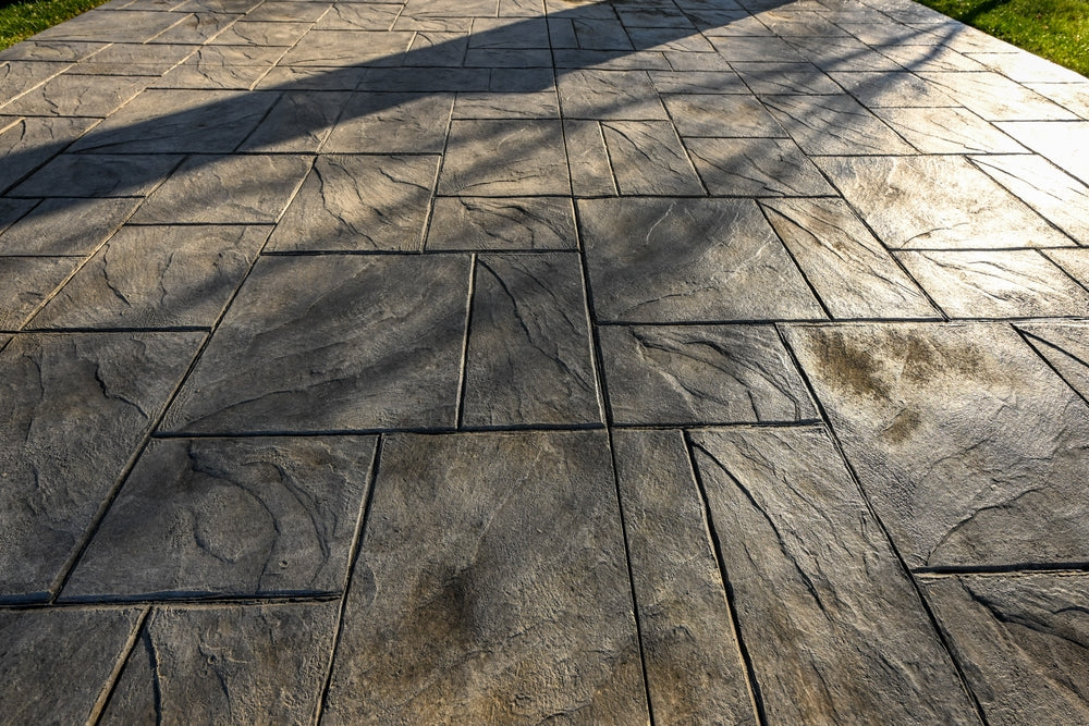 stamped concrete