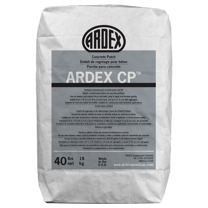 Ardex CP Concrete Patch, 40lb Bag