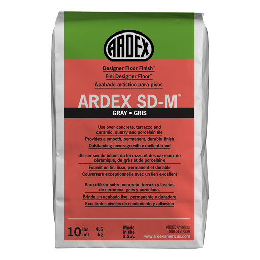 Ardex SDM Concrete Topping - Grey, 10lb Bag