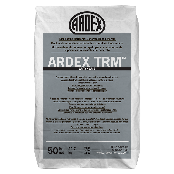 Ardex Fast-Set Concrete Repair, 50lb Bag