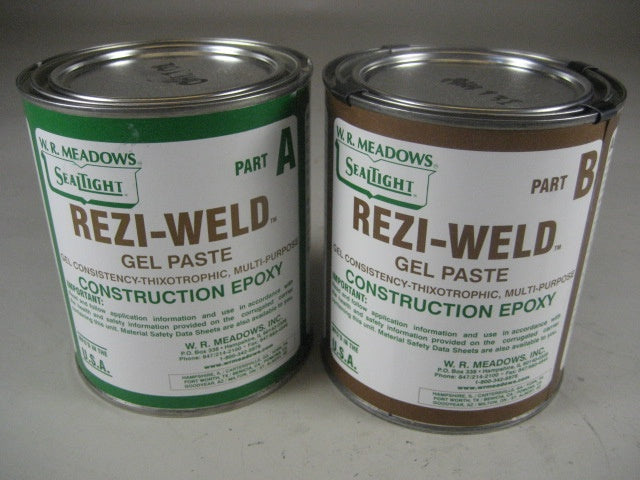 Rezi-Weld Gel Paste Epoxy, 1 qt