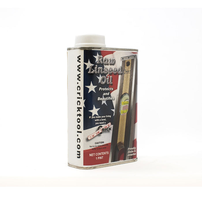 Crick Raw Linseed Oil, 1 pt.