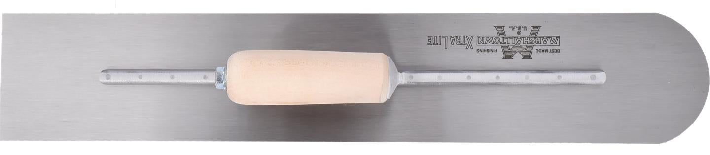 4" x 18" Single Round End Cement Trowel