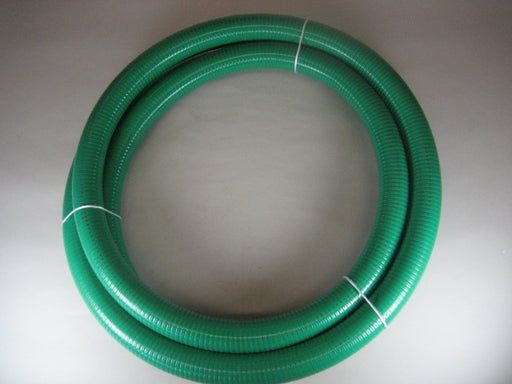 2" x 20' Suction Hose, Green PVC