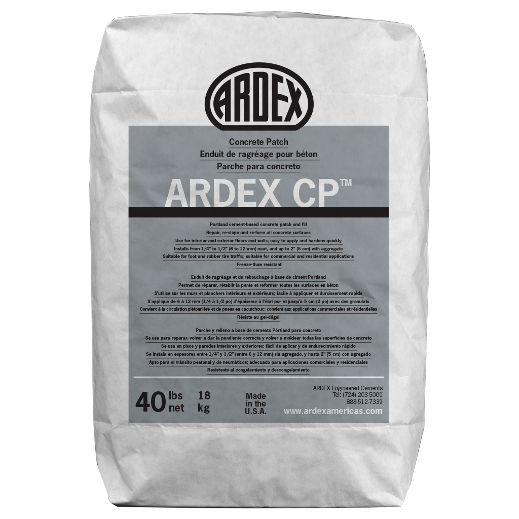 Ardex CP Concrete Patch, 40lb Bag | Discount Contractor Supply