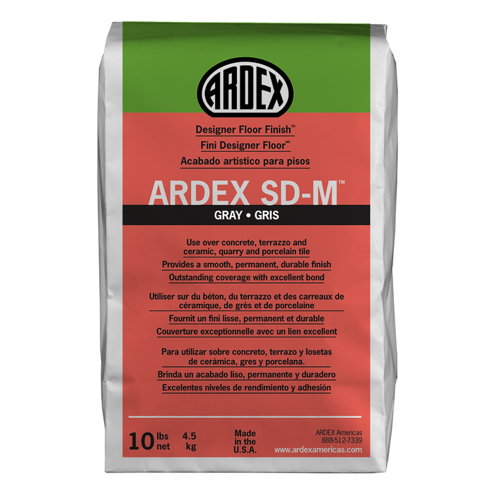 Ardex SDM Concrete Topping - Grey, 10lb Bag