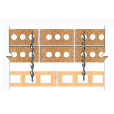 Spira-Lok Helical Wall Tie System, 8mm x 6"